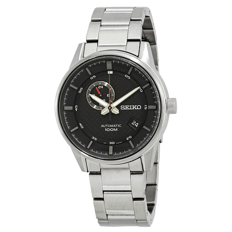 Seiko Neo Sports Automatic Black Dial Men's Watch #SSA381K1 - Watches of America