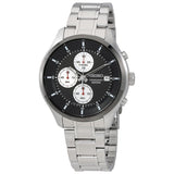 Seiko Neo Sports Black Dial Chronograph Men's Watch #SKS545 - Watches of America