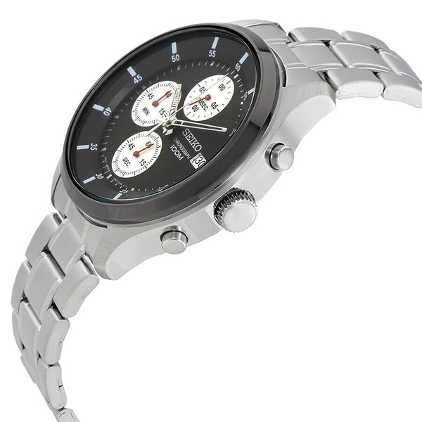 Seiko Neo Sports Black Dial Chronograph Men's Watch #SKS545 - Watches of America #2