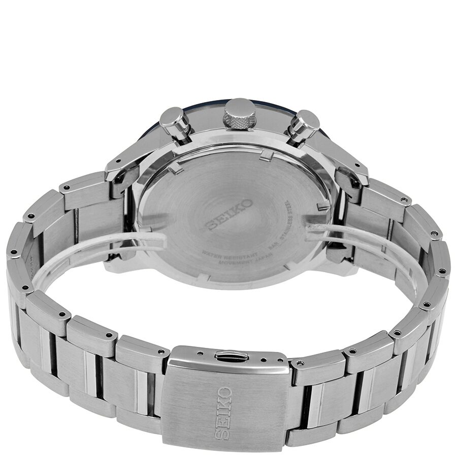 Seiko Neo Sports Chronograph Quartz Black Dial Men's Watch #SSB357 - Watches of America #3