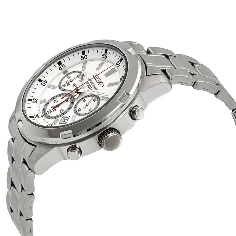 Seiko Neo Sports Chronograph Silver Dial Men's Watch #SKS601P1 - Watches of America #2