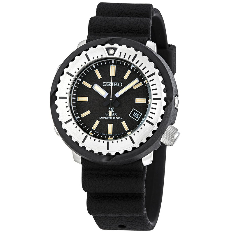 Seiko Prospex Black Dial Men's Watch #SNE541P1 - Watches of America