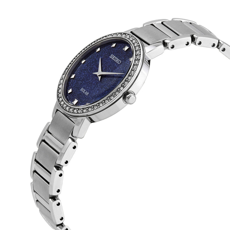 Seiko Quartz Blue Dial Stainless Steel Ladies Watch #SUP433P1 - Watches of America #2