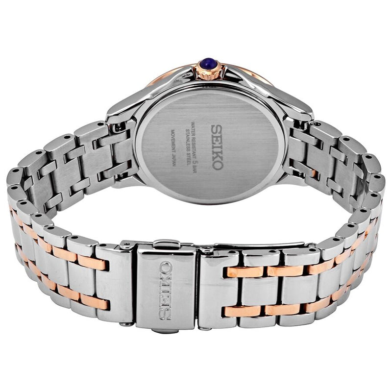 Seiko Quartz White Dial Ladies Two Tone Watch #SRZ526P1 - Watches of America #3
