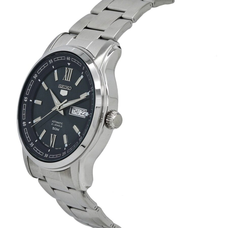 Seiko Seiko 5 Automatic Blue Dial Stainless Steel Men's Watch #SNKP17J1 - Watches of America #2
