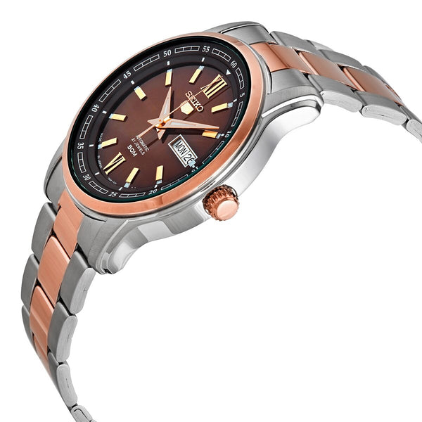 Seiko Seiko 5 Automatic Brown Dial Men's Watch #SNKP18J1 - Watches of America #2