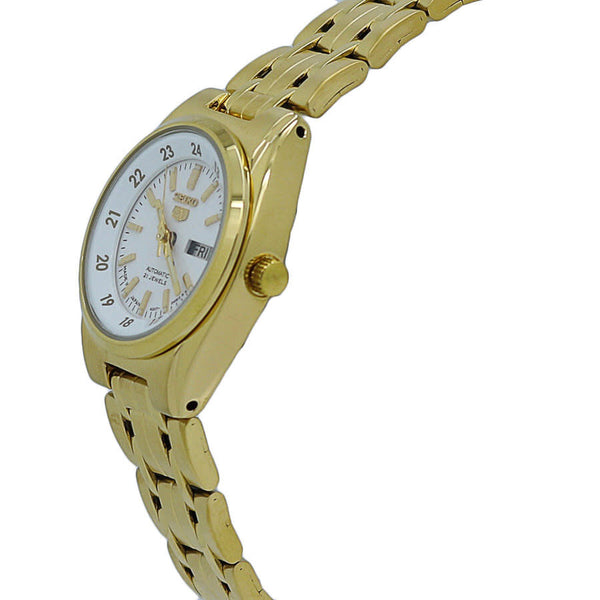 Seiko Seiko 5 Automatic White Dial Men's Watch #SYMC02J1 - Watches of America #2