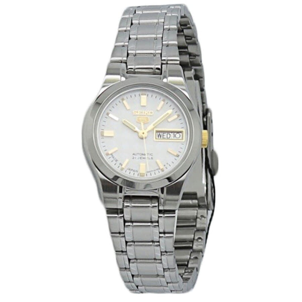 Seiko Seiko 5 Automatic White Dial Men's Watch #SYMH17J1 - Watches of America