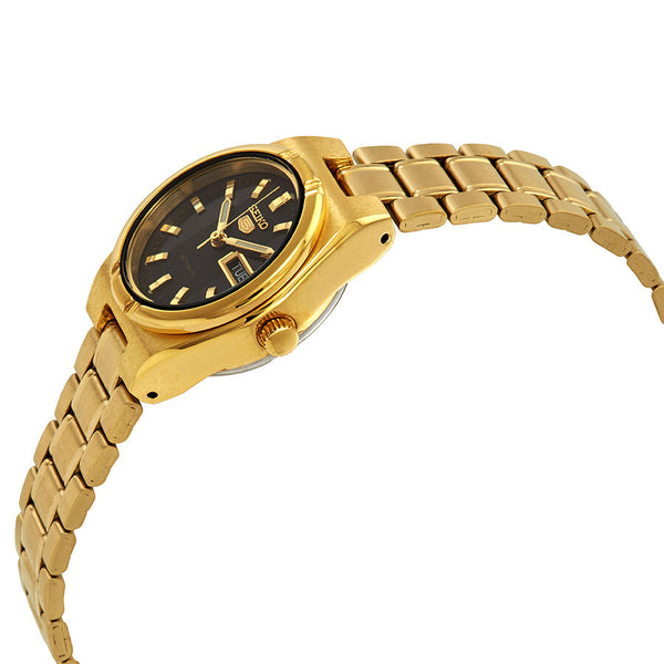 Seiko Series 5 Automatic Black Dial Ladies Watch #SYM602 - Watches of America #2