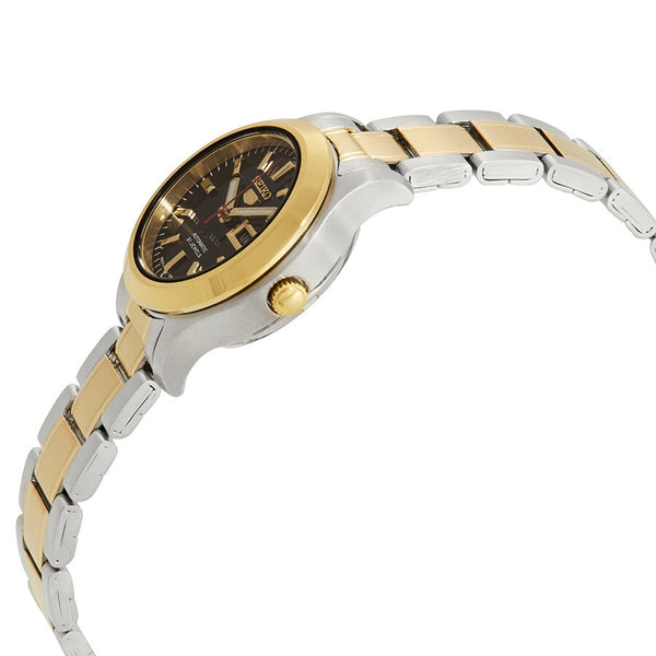 Seiko Series 5 Automatic Black Dial Ladies Watch #SYMD94 - Watches of America #2