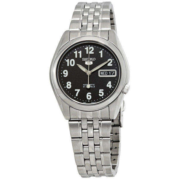 「展示品」SEIKO 5 SNKC51 Seiko Series 5 Automatic Black Dial Men's Watch SNK381
