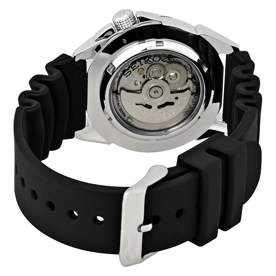 Seiko Series 5 Automatic Black Dial Men's Watch #SNZE81J2 - Watches of America #3