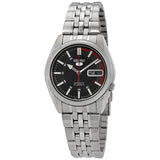 Seiko Series 5 Automatic Black Dial Watch #SNK375 - Watches of America