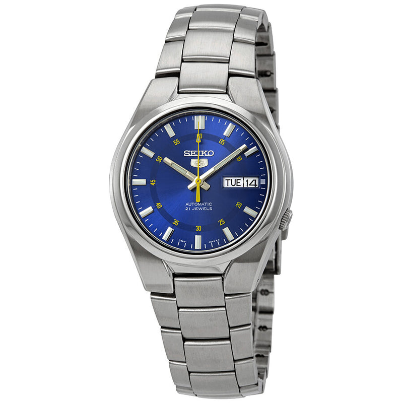 Seiko Series 5 Automatic Blue Dial Men's Watch #SNK615 - Watches of America