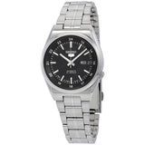Seiko Series 5 Automatic Date-Day Black Dial Men's Watch #SNK567J1 - Watches of America