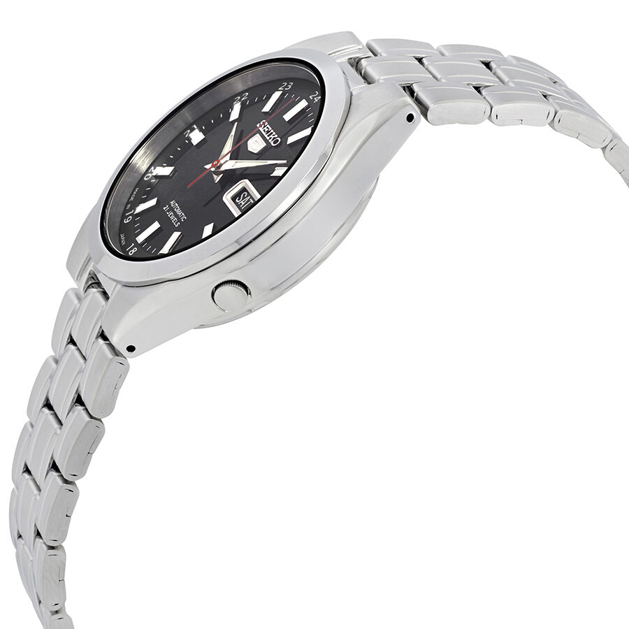 Seiko Series 5 Automatic Date-Day Black Dial Men's Watch #SNKG23J1 - Watches of America #2