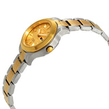 Seiko Series 5 Automatic Gold Dial Ladies Watch #SYMD92 - Watches of America #2