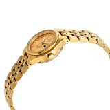 Seiko Series 5 Automatic Gold Dial Ladies Watch #SYMK36 - Watches of America #2
