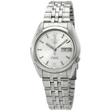 Seiko Series 5 Automatic White Dial Men's Watch #SNK385 - Watches of America