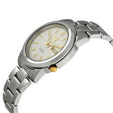 Seiko Series 5 Automatic White Dial Men's Watch #SNKK07J1 - Watches of America #2