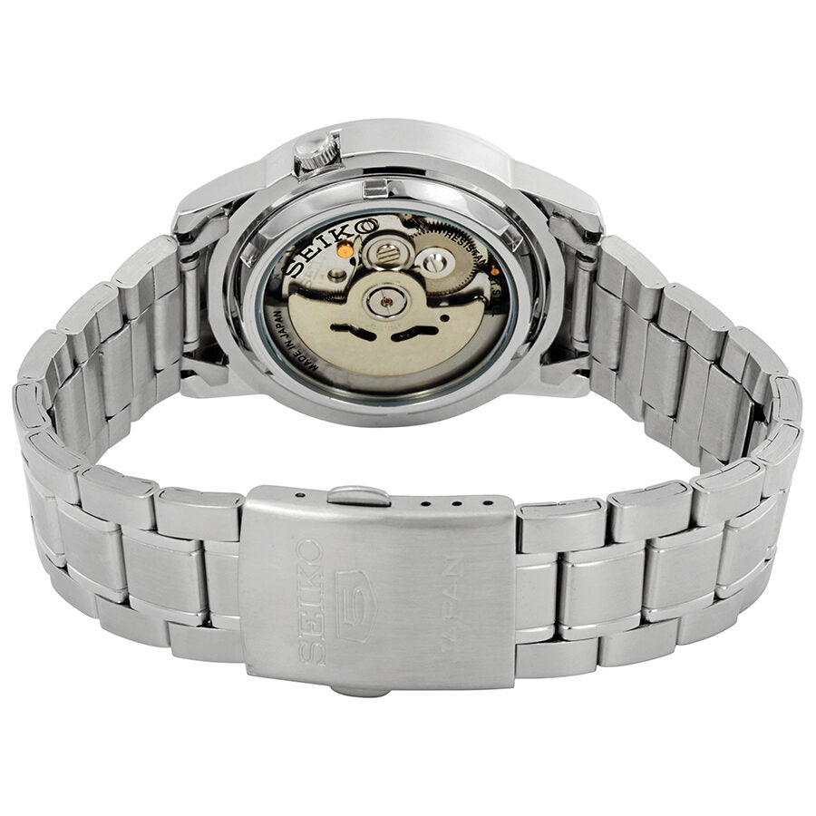 Seiko Series 5 Automatic White Dial Watch #SNKE57J1 - Watches of America #3
