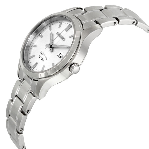 Seiko Silver Dial Stainless Steel Quartz Ladies Watch #SXDG61 - Watches of America #2