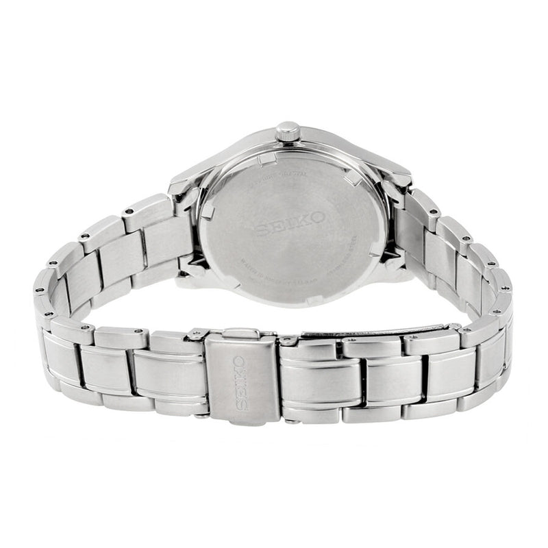 Seiko Silver Dial Stainless Steel Quartz Ladies Watch #SXDG61 - Watches of America #3