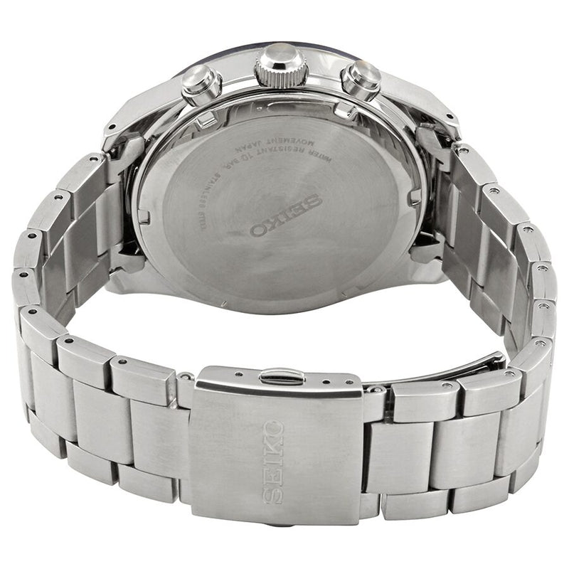 Seiko Solar Chronograph Quartz Blue Dial Men's Watch SSC719 #SSC719P1 - Watches of America #3