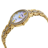 Seiko Solar Crystal White Mother of Pearl Dial Ladies Watch #SUP364 - Watches of America #2