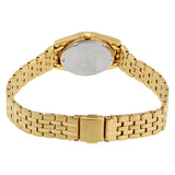 Seiko Solar White Dial Gold-tone Ladies Watch #SUT118 - Watches of America #3