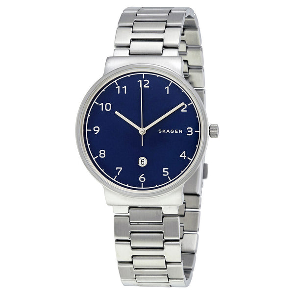 Skagen Ancher Blue Dial Men's Watch SKW6295 - Watches of America