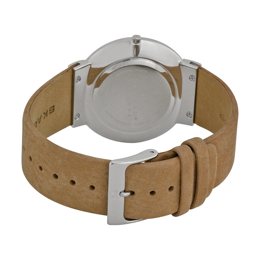 Skagen Ancher White Dial Steel Mesh Ladies Watch SKW2478 – Watches of  America