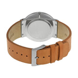 Skagen Ancher Grey Sandblast Dial Tan Leather Men's Watch SKW6194 - Watches of America #3