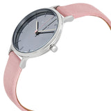 Skagen Anita Mirror Gray Dial Ladies Pink Leather Watch SKW2411 - Watches of America #2