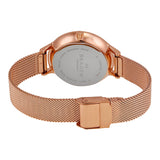 Skagen Anita Multi-Function Rose Dial Rose Gold-tone Mesh Ladies Watch SKW2314 - Watches of America #3