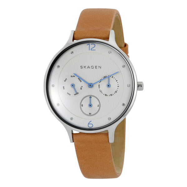 Skagen Anita Silver Dial Ladies Watch SKW2449 - Watches of America