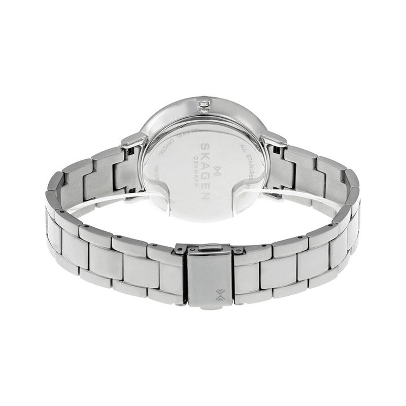Skagen Ditte White Dial Stainless Steel Ladies Watch SKW2329 - Watches of America #3