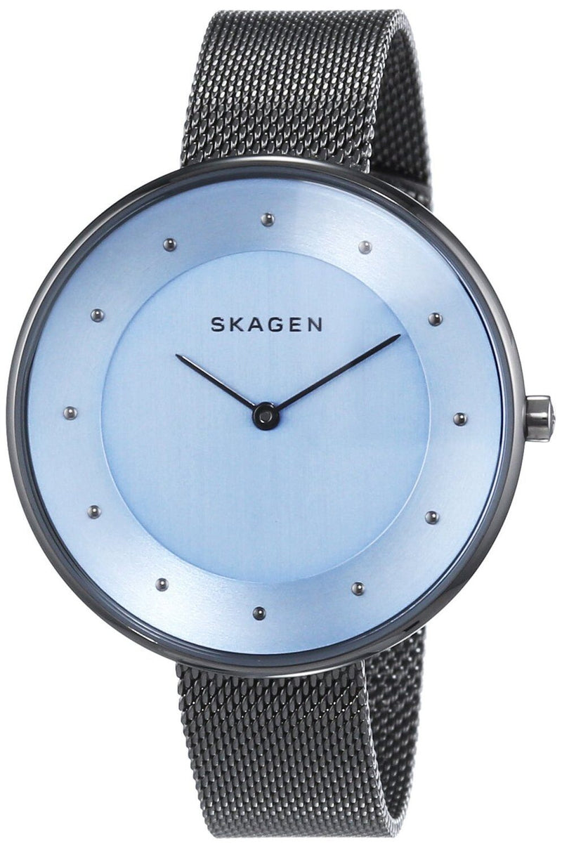 Skagen Gitte Blue Dial Men's Stainless Steel Watch SKW2292 - Watches of America