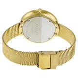 Skagen Gitte Moonphase Gold Dial Gold-tone Mesh Ladies Watch SKW2373 - Watches of America #3