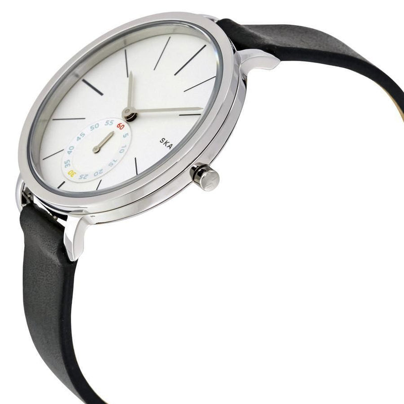 Skagen Hagen Reloj casual para mujer con esfera blanca SKW2435