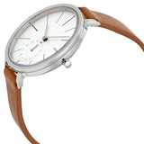 Skagen Hagen Reloj de cuarzo para mujer con esfera blanca SKW2434