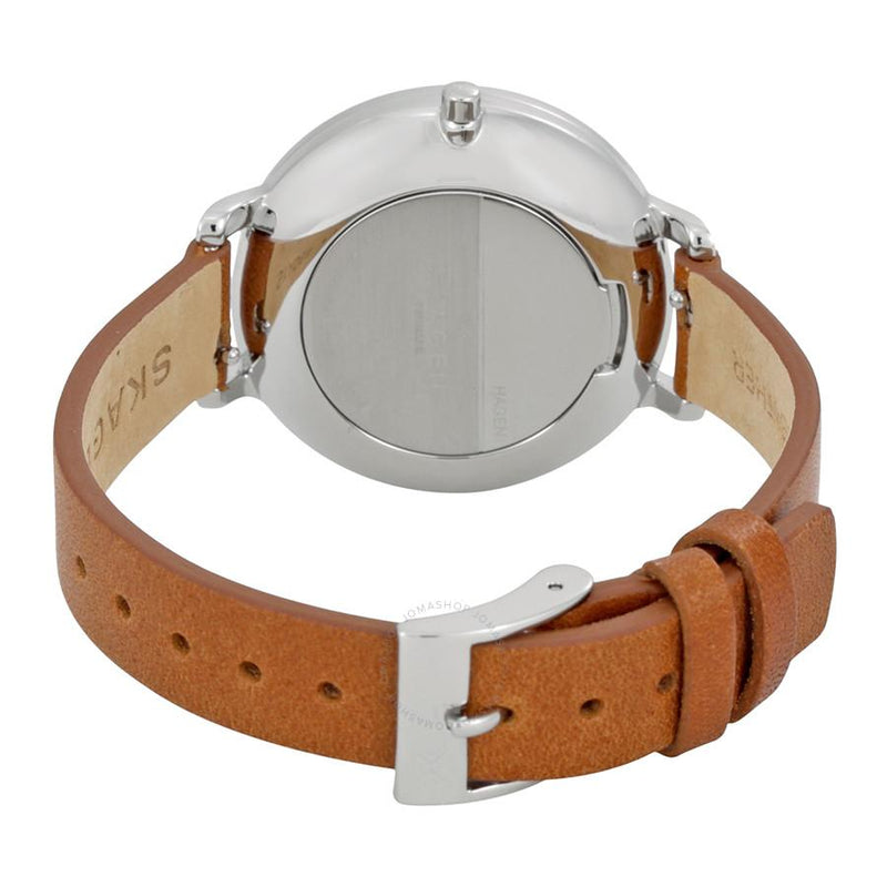 Skagen Hagen Reloj de cuarzo para mujer con esfera blanca SKW2434