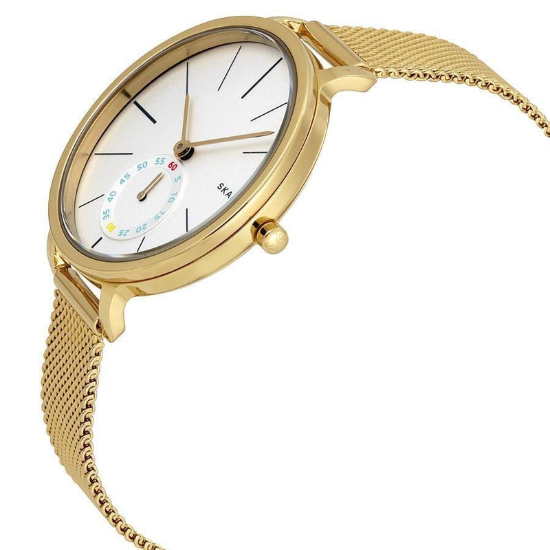 Skagen Hagen Reloj para mujer con esfera blanca SKW2436