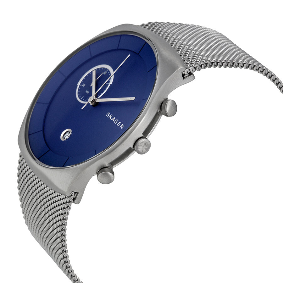 Skagen Havene Chronograph – of Blue Men\'s Watches America Dial SKW6185 Watch