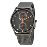 Skagen Holst Multi-Function Grey Dial Unisex Watch #SKW6180 - Watches of America