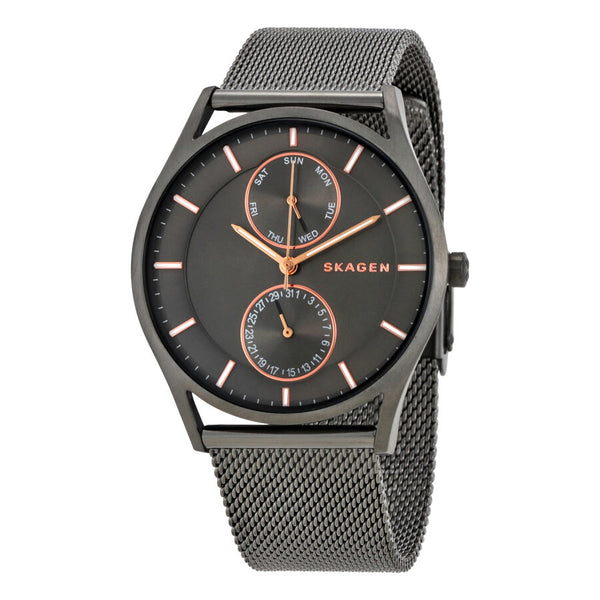 Skagen Holst Multi-Function Grey Dial Unisex Watch #SKW6180 - Watches of America