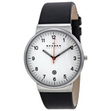 Skagen Klassic White Dial Black Dial Men's Watch SKW6024 - Watches of America