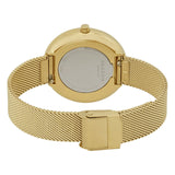 Skagen Signatur Gold Dial Ladies Mesh Watch #SKW2625 - Watches of America #3