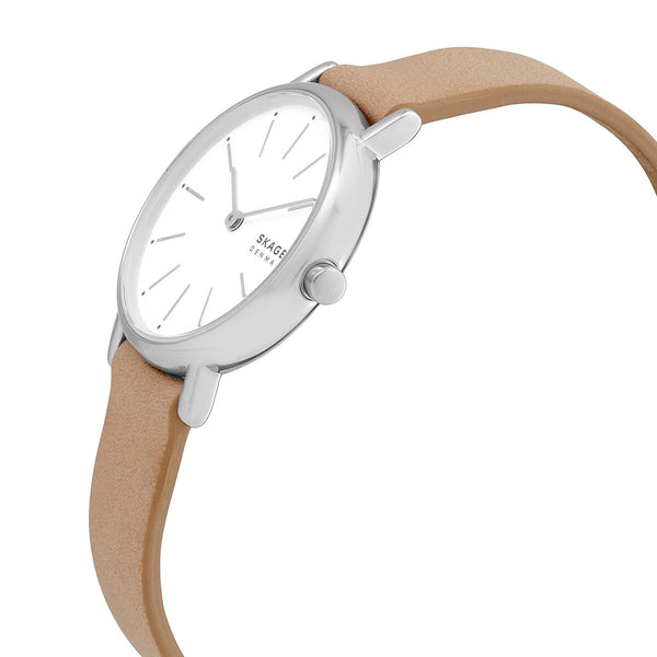 Skagen Signatur Quartz White Dial Ladies Watch #SKW2839 - Watches of America #2