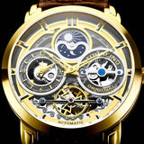 Stuhrling Original Legacy Automatic Gold Dial Men's Watch #M13527 - Watches of America #5